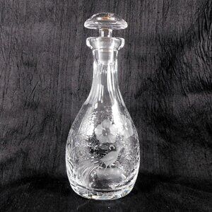 Justin Tharaud Crystal Decanter in Royal Peacock # 26231